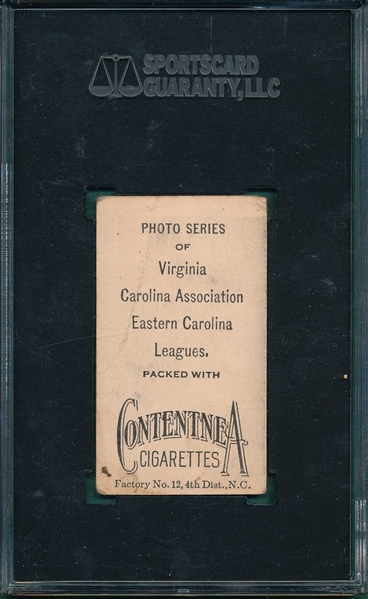 1910 T209 Phoenix Contentnea Cigarettes SGC 20 *Photo Series*