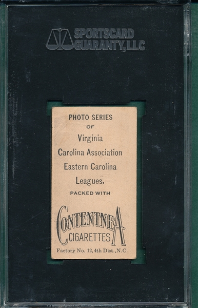 1910 T209 Lavoia Contentnea Cigarettes SGC 30 *Photo Series* 