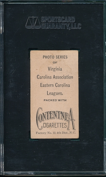 1910 T209 Martin Contentnea Cigarettes SGC 40 *Photo Series* 