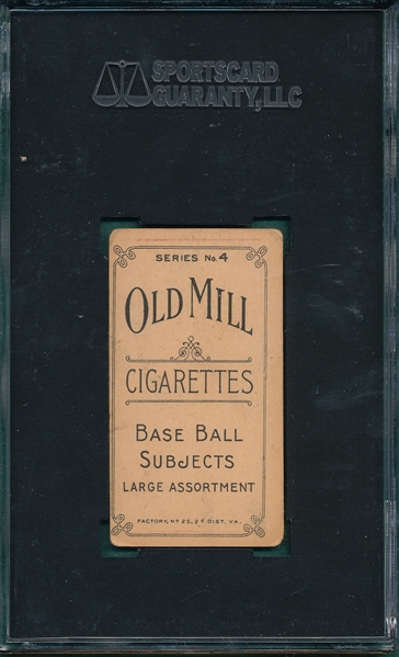 1910 T210-4 Ferrell Old Mill Cigarettes SGC 55