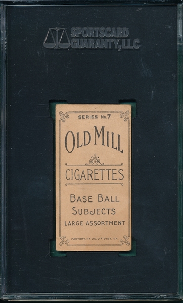 1910 T210-7 Armstrong Old Mill Cigarettes SGC 20