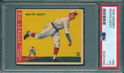 1933 Goudey #60 Waite Hoyt PSA 3