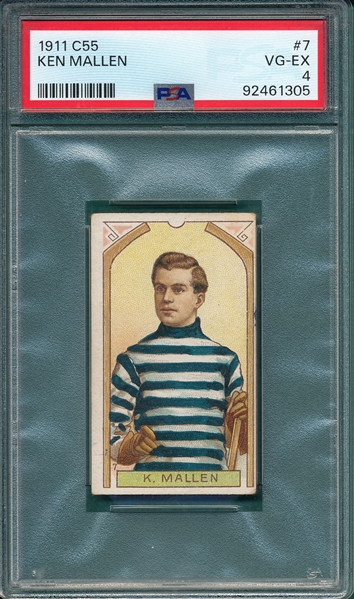 1911 C55 #7 Ken Mallen Imperial Tobacco PSA 4