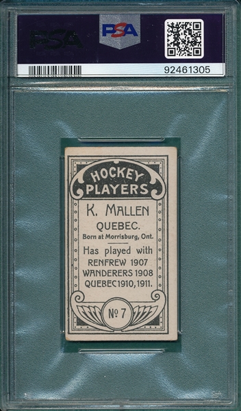 1911 C55 #7 Ken Mallen Imperial Tobacco PSA 4