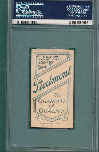 1909-1911 T206 Elberfeld, Fielding, Piedmont Cigarettes PSA 5