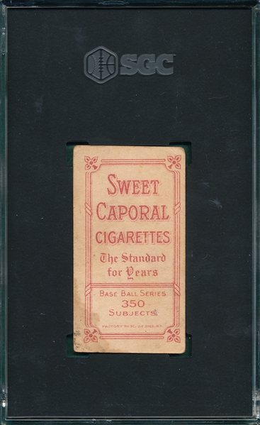 1909-1911 T206 Hahn Sweet Caporal Cigarettes SGC 1