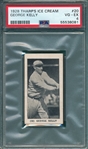 1928 F50 #20 George Kelly Tharps Ice Cream PSA 4