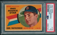 1960 Topps #148 Carl Yastrzemski PSA 5 *Rookie*