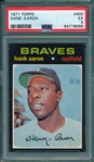 1971 Topps #400 Hank Aaron PSA 5