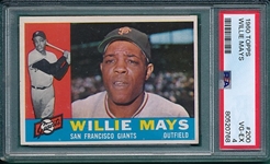 1960 Topps #200 Willie Mays PSA 4