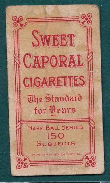 1909-1911 T206 Chesboro, Sweet Caporal Cigarettes