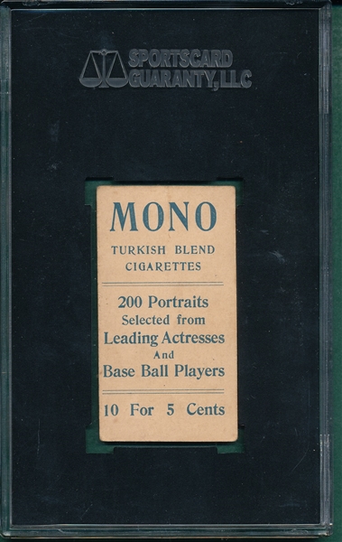 1911 T217 Smith Mono Cigarettes SGC 30