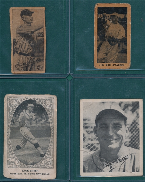 1921-36 Type Lot of (6) W/ Bancroft & Rice