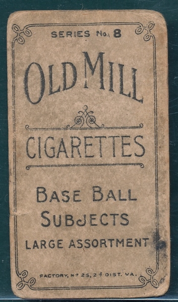 1910 T210-8 Breitenstein Old Mill Cigarettes 