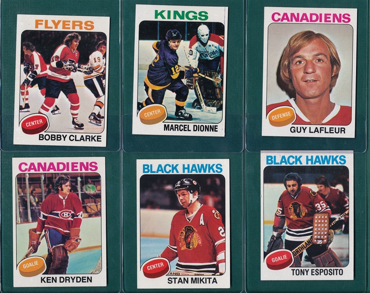 1975 Topps Hockey Complete Set (330) 