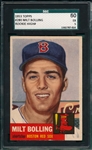 1953 Topps #280 Milt Bolling SGC 60 *Hi #*