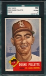 1953 Topps #269 Duane Pillette SGC 80 *Hi #*