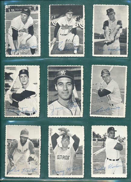 1969 Topps Deckle Edge Set (33/33) W/ (2) Variations