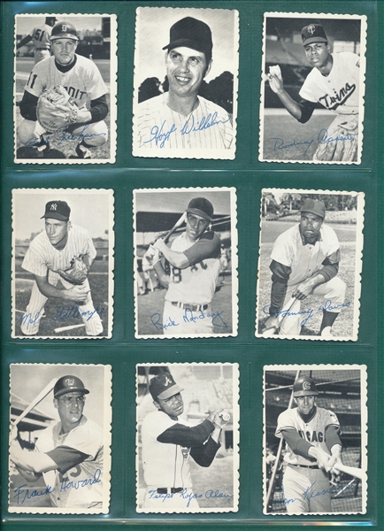 1969 Topps Deckle Edge Set (33/33) W/ (2) Variations