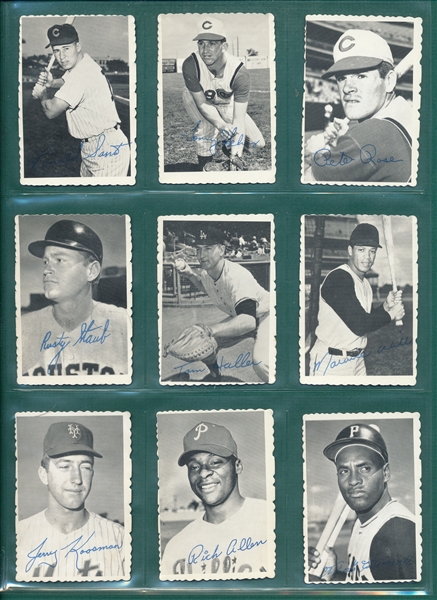 1969 Topps Deckle Edge Set (33/33) W/ (2) Variations