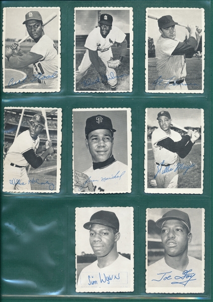 1969 Topps Deckle Edge Set (33/33) W/ (2) Variations