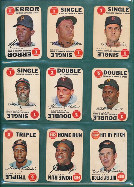 1968 Topps Game Complete Set (33) 