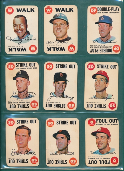 1968 Topps Game Complete Set (33) 