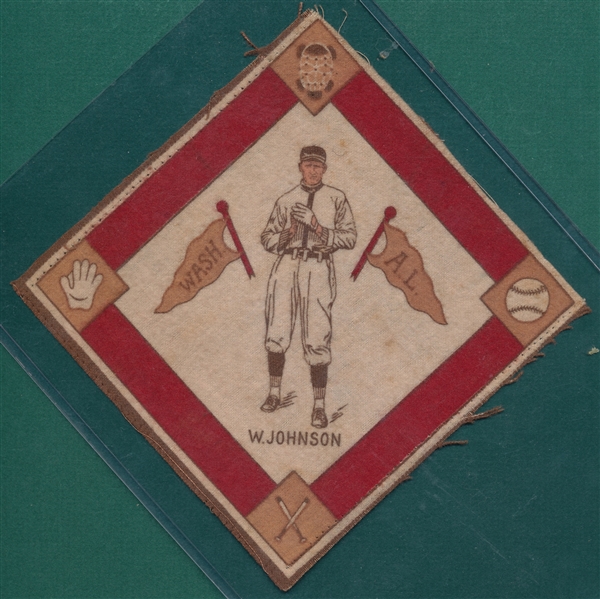 1914 B18 Blanket Walter Johnson