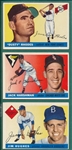 1955 Topps (22) Card Lot W/ #1 Rhodes