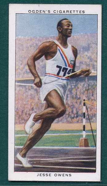 1937 Ogden's Cigarettes #3 Jesse Owens