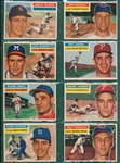 1956 Topps Lot of (24) W/ #218 Nuxhall