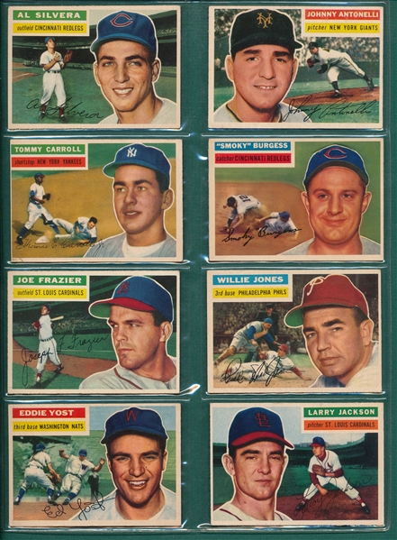 1956 Topps Lot of (24) W/ #340 McDermott