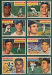 1956 Topps Lot of (9) W/ #307 Wilhelm