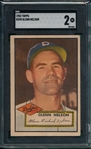 1952 Topps #390 Glenn Nelson SGC 2 *Hi #*