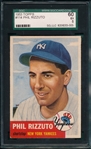 1953 Topps #114 Phil Rizzuto SGC 60