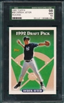 1993 Topps #98 Derek Jeter, Rookie, SGC 98 *Gem Mint*