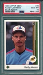 1989 Upper Deck #25 Randy Johnson PSA 10 *Gem Mint* *Rookie*