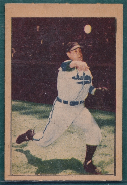 1952 Berk Ross Bob Feller 