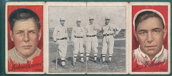 1912 T202 The Athletic Infield Graham/M. Brown, Hassan Cigarettes