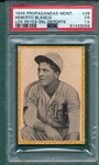 1946 Propagandas Monteil Los Reyes del Deporte, #28 Herberto Blanco, PSA 1.5