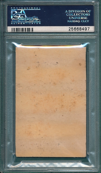 1953-54 Briggs Meats James Vernon PSA Authentic