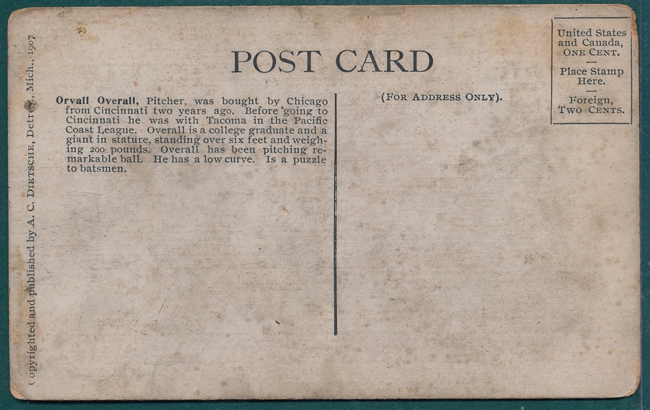 1907 Dietsche PC Orval Overall
