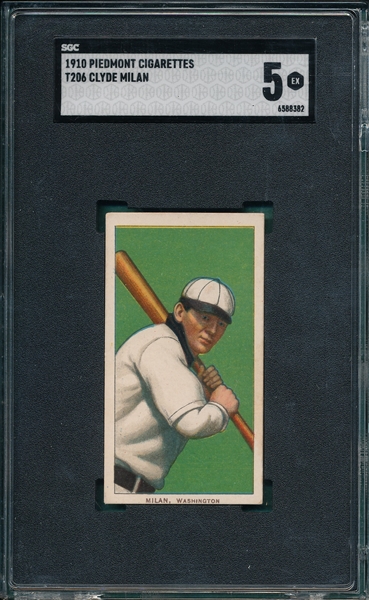 1909-1911 T206 Milan Piedmont Cigarettes, SGC 5