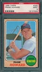 1968 Topps #320 Frank Howard PSA 9 *Mint*