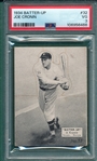 1934-36 Batter-Up #32 Joe Cronin PSA 3 *Black*