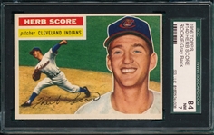 1956 Topps #140 Herb Score SGC 84 *Rookie*