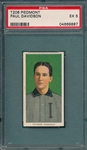 1909-1911 T206 Davidson Piedmont Cigarettes PSA 5
