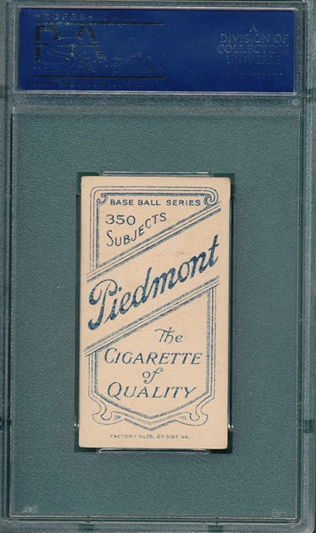1909-1911 T206 Davidson Piedmont Cigarettes PSA 5