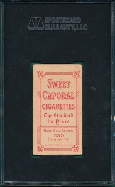 1909-1911 T206 McGinley Sweet Caporal Cigarettes SGC 60