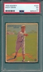 1933 Goudey #223 Dizzy Dean PSA 1.5 *Rookie*